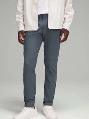 Lululemon ABC Slim Fit Trouser Graphic Gray Stretch